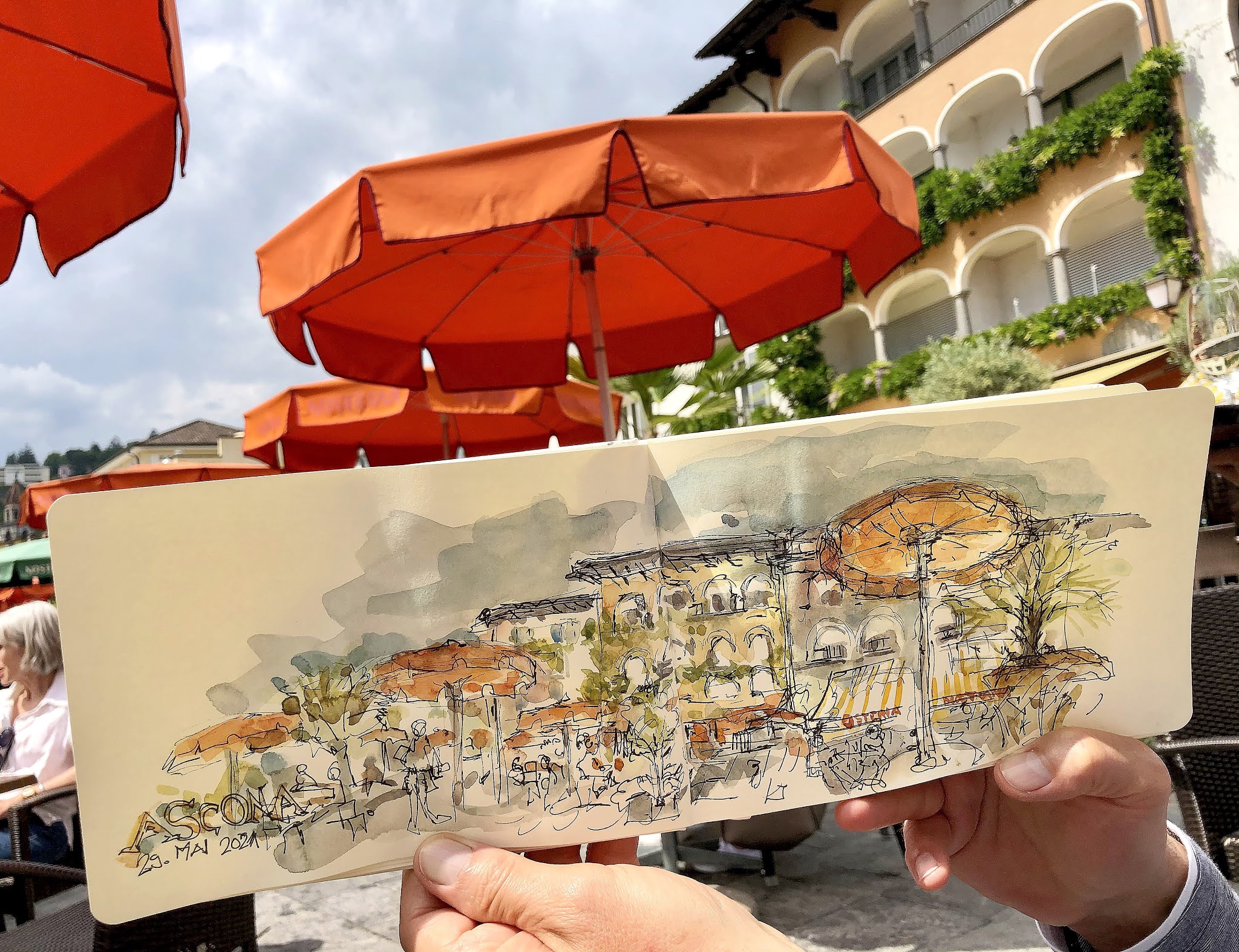 Urban Sketching im Tessin