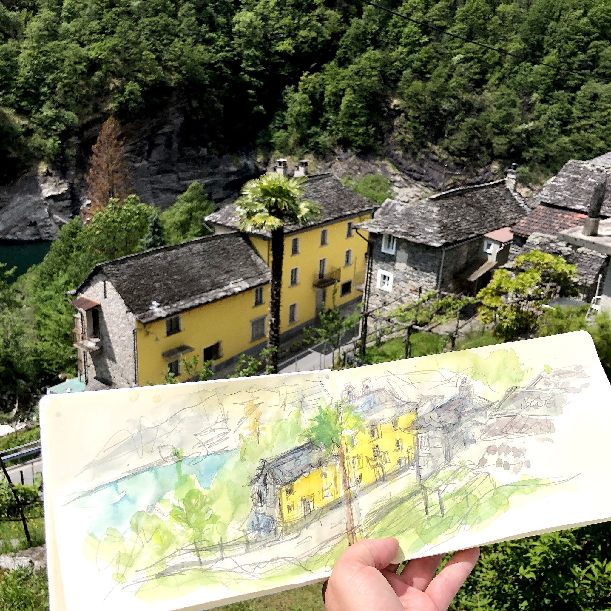014 Tessin Verzasca Bergdorf