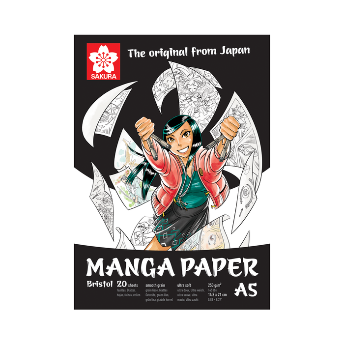 Sakura - Manga Paper Bristol A5