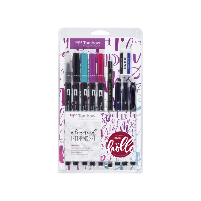 Tombow - Hand Lettering Stifte Set Advanced 10-teilig