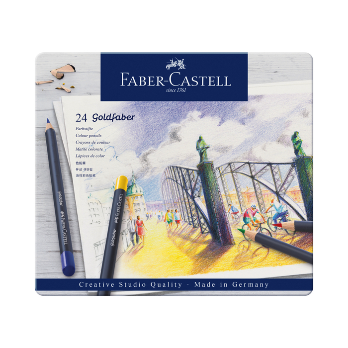 Faber Castell - Goldfaber Farbstift 24er Set