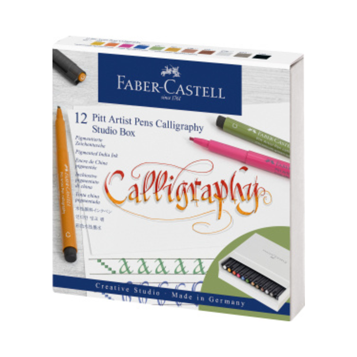 Faber Castell - Hand Calligraphy Tuschestift 12er Set