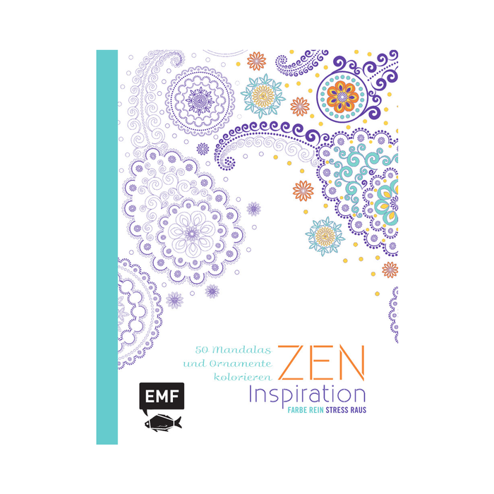 MeinStift - Zen Inspiration - 50 Mandalas und Ornamente kolorieren