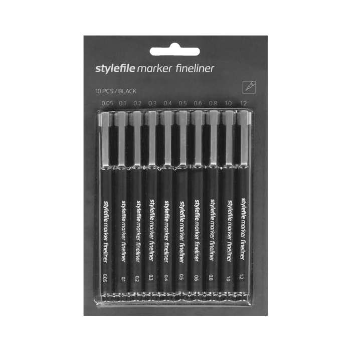 Stylefile - Marker Fineliner 10er Set